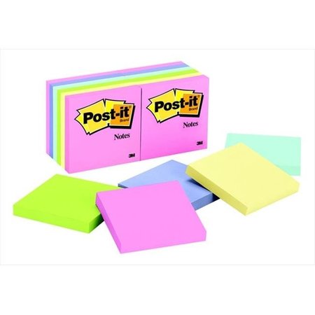 UPGRADE7 Sticky note  Recycled Paper Plain Original Notepad; 4 x 6 In. - Canary Yellow; 18 Sheets Per Pad UP1416129